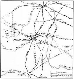 proposed Red Deer rail hub 1912