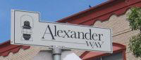 Alexander Way street sign